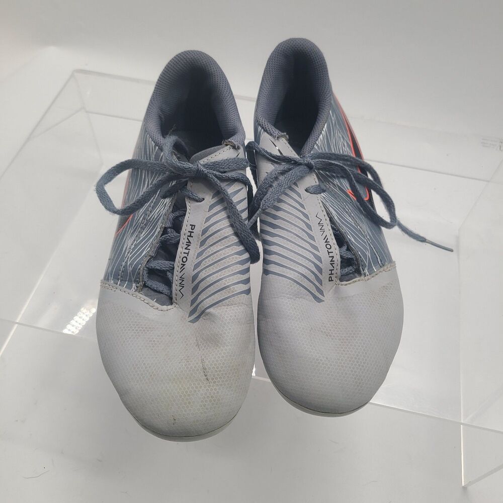 NIKE Phantom Venom Academy Frm Grnd Soccer Wolf Grey A00395-008  Youth 5.5 🔥